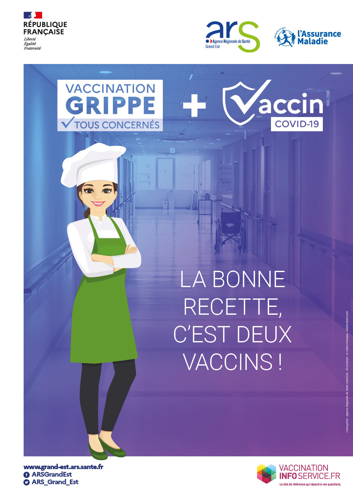 Campagne de sensibilisation à la vaccination contre la grippe